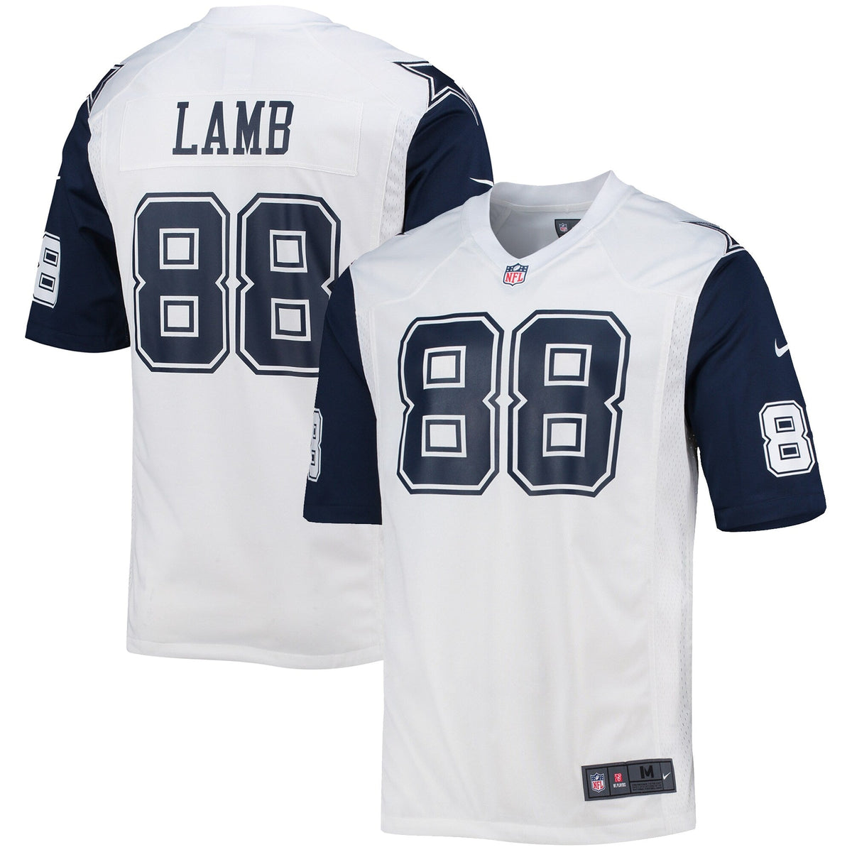 Dallas Cowboys CeeDee Lamb White Alternate Game Team Football Jersey