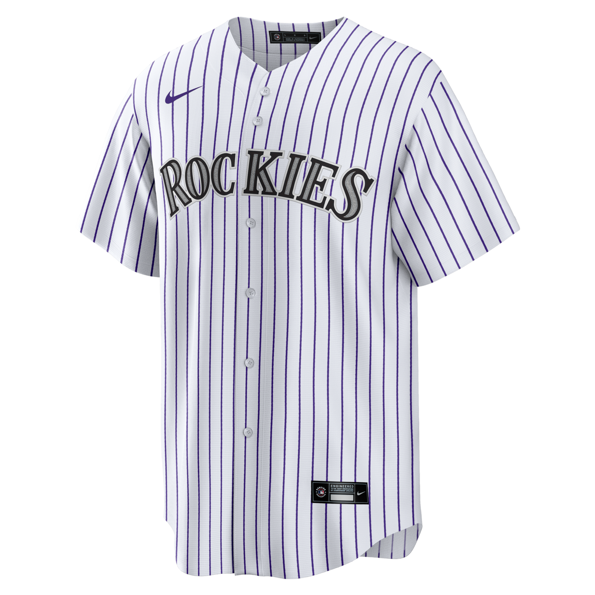 Colorado Rockies White Home Big & Tall Replica Baseball Jersey