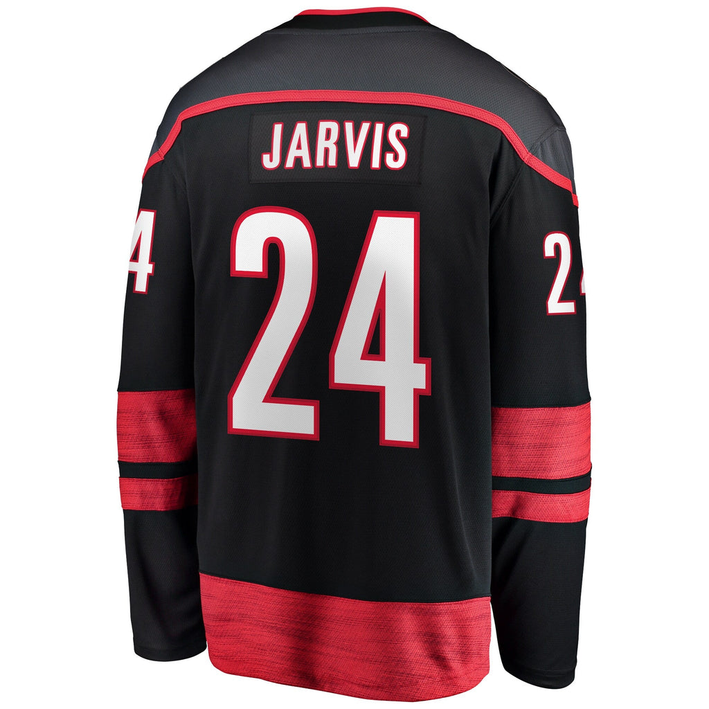 Carolina Hurricanes Seth Jarvis Black Home Breakaway Hockey Jersey