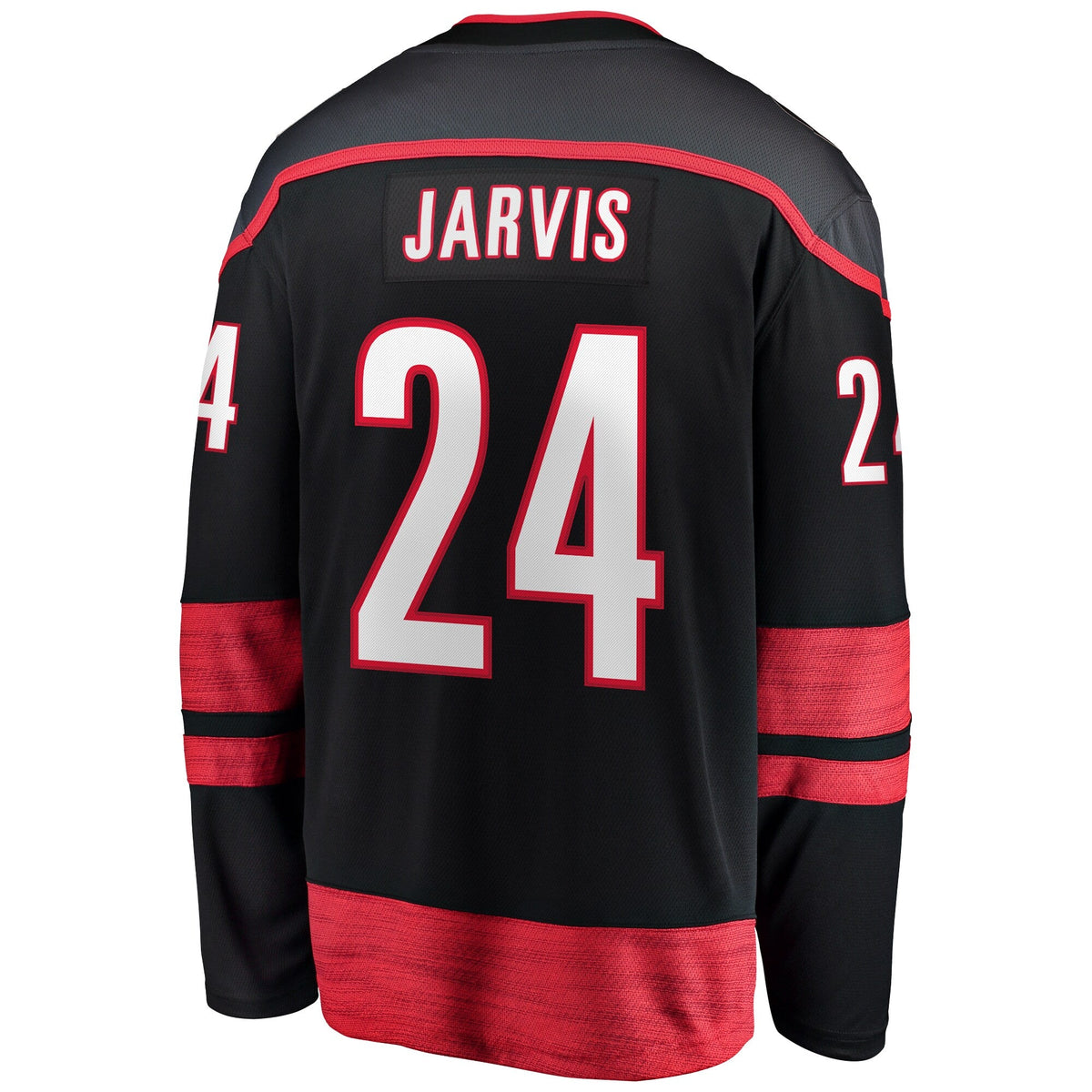 Carolina Hurricanes Seth Jarvis Black Home Breakaway Hockey Jersey
