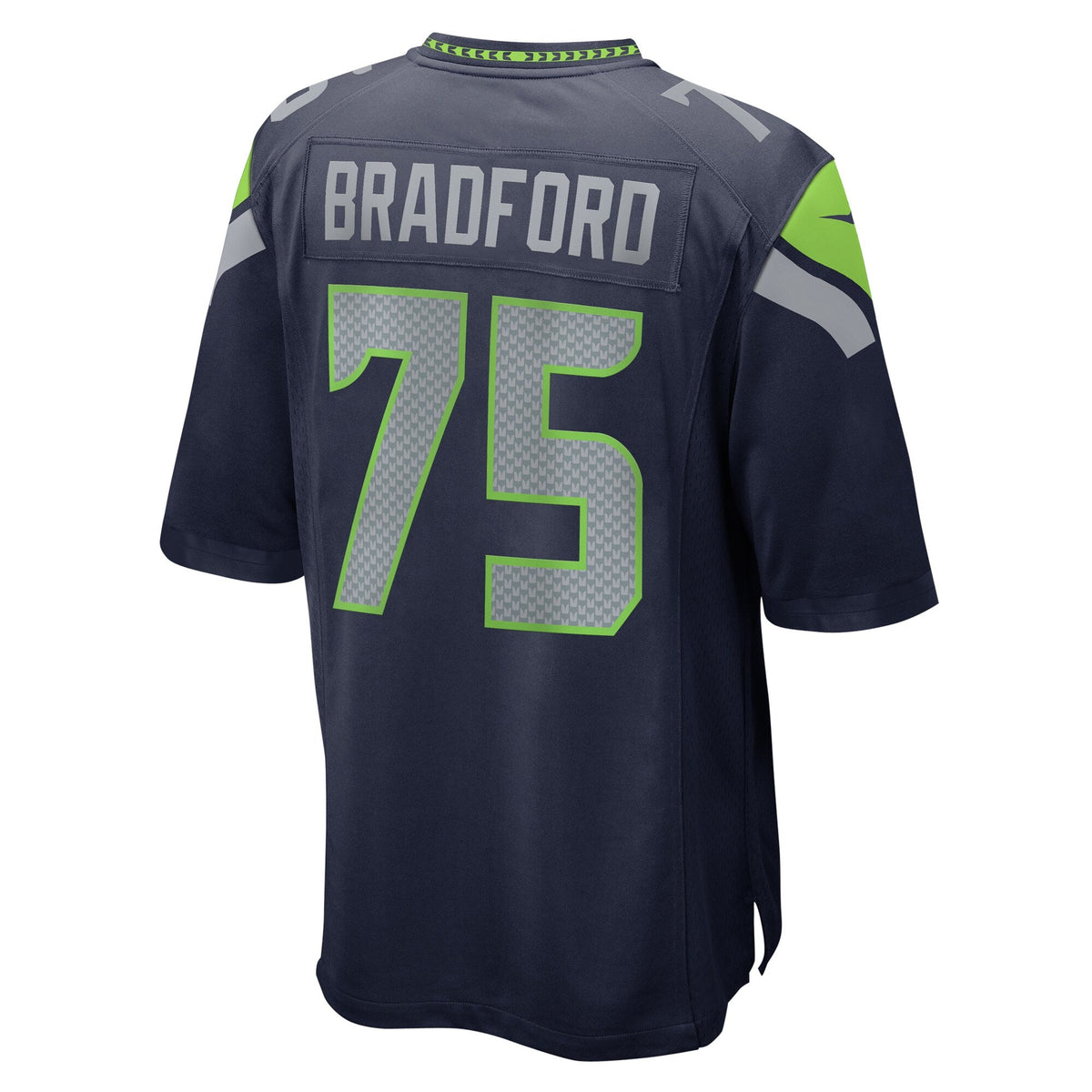 Seattle Seahawks Anthony Bradford College Navy Game Football Jersey