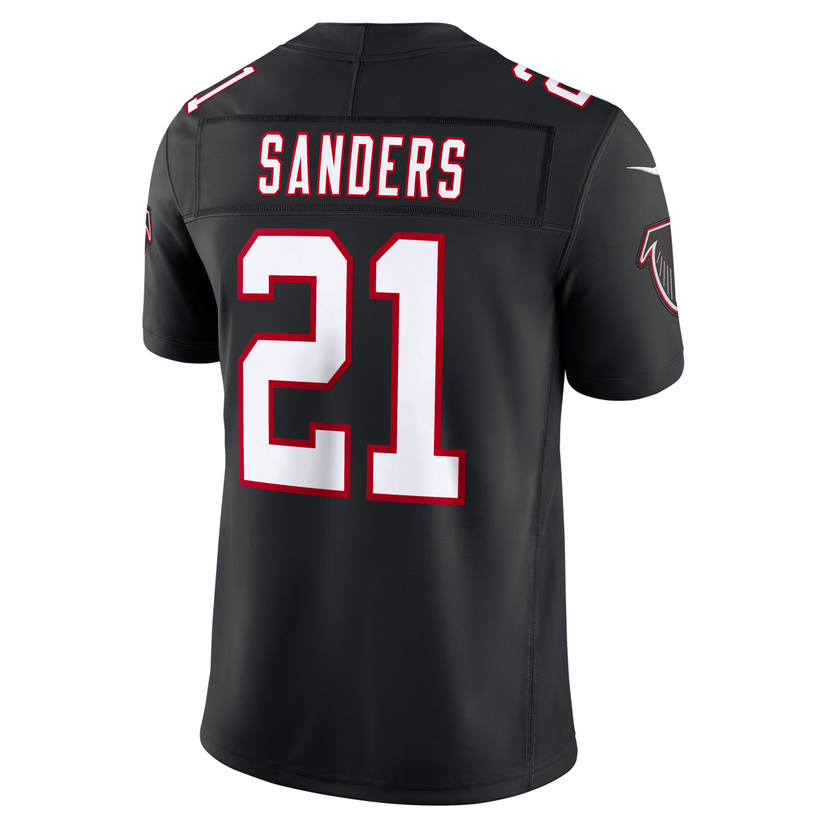 Atlanta Falcons Deion Sanders Black Alternate Throwback Vapor F.U.S.E. Stitched Retired Limited Football Jersey