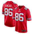 Buffalo Bills Dalton Kincaid Red Alternate Game Football Jersey