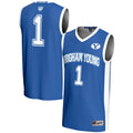 #1 BYU Cougars Lightweight Basketball Jersey - Royal