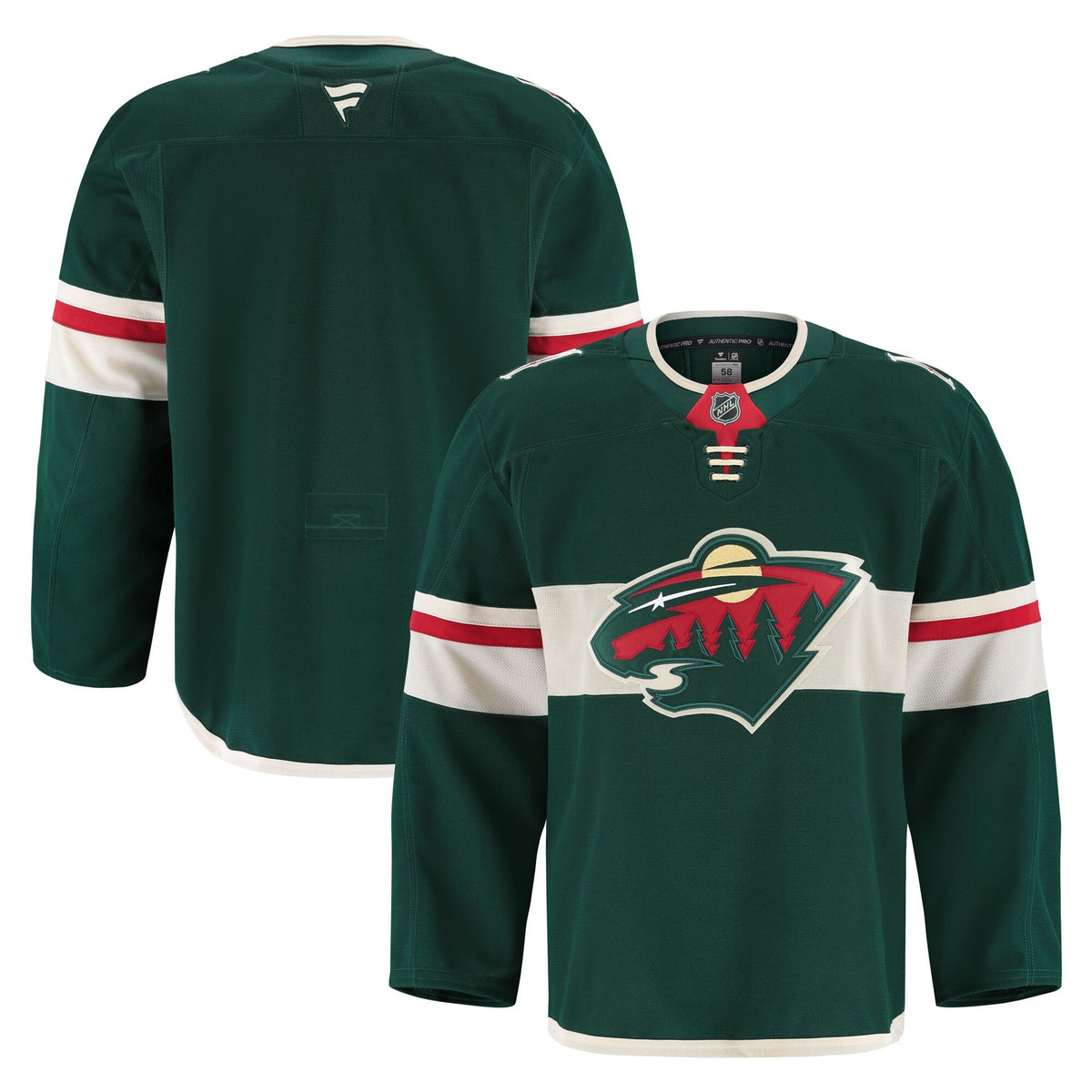 Minnesota Wild Green Home Pro Jersey