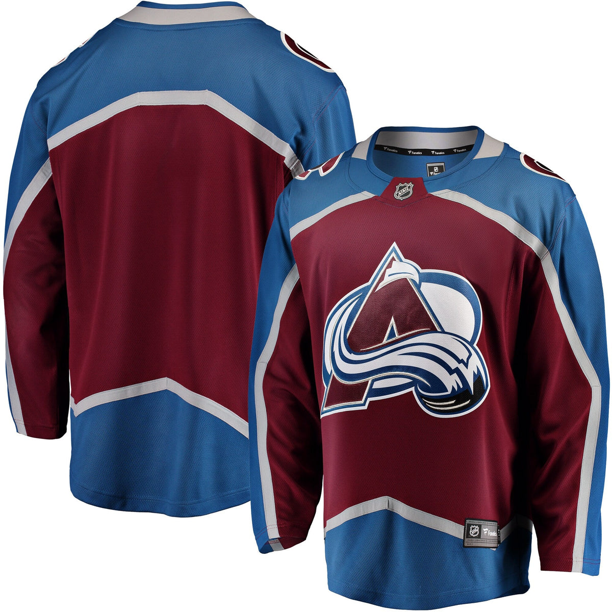 Colorado Avalanche Maroon Breakaway Home Hockey Jersey