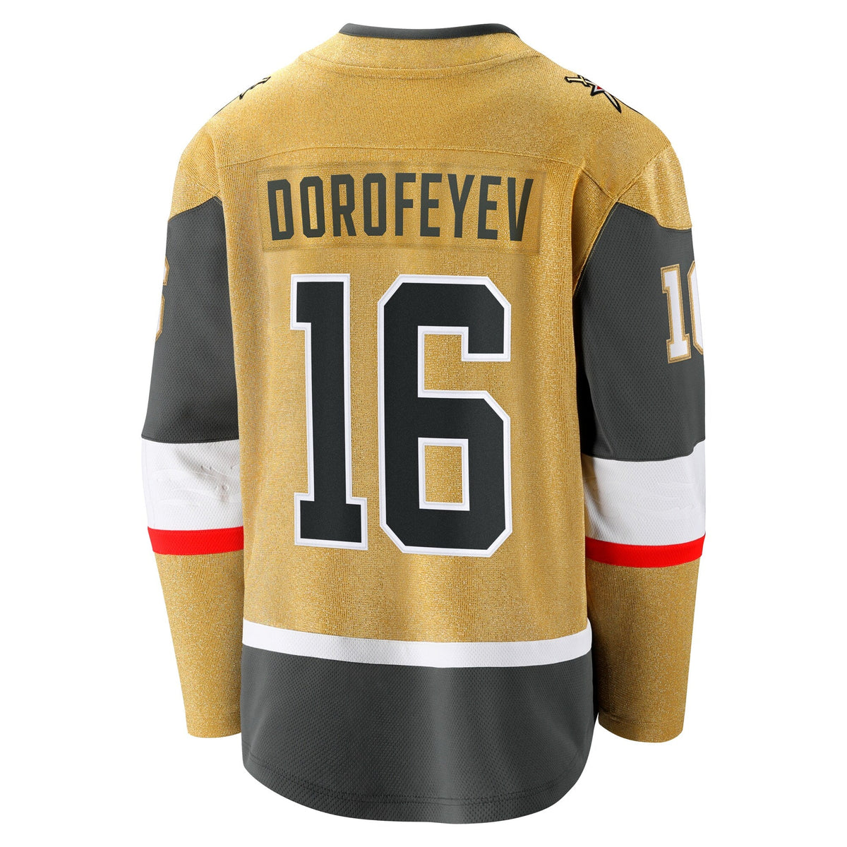 Vegas Golden Knights Pavel Dorofeyev Gold Premier Breakaway Player Hockey Jersey