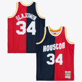 Houston Rockets Hakeem Olajuwon 1993 Split Swingman Jersey