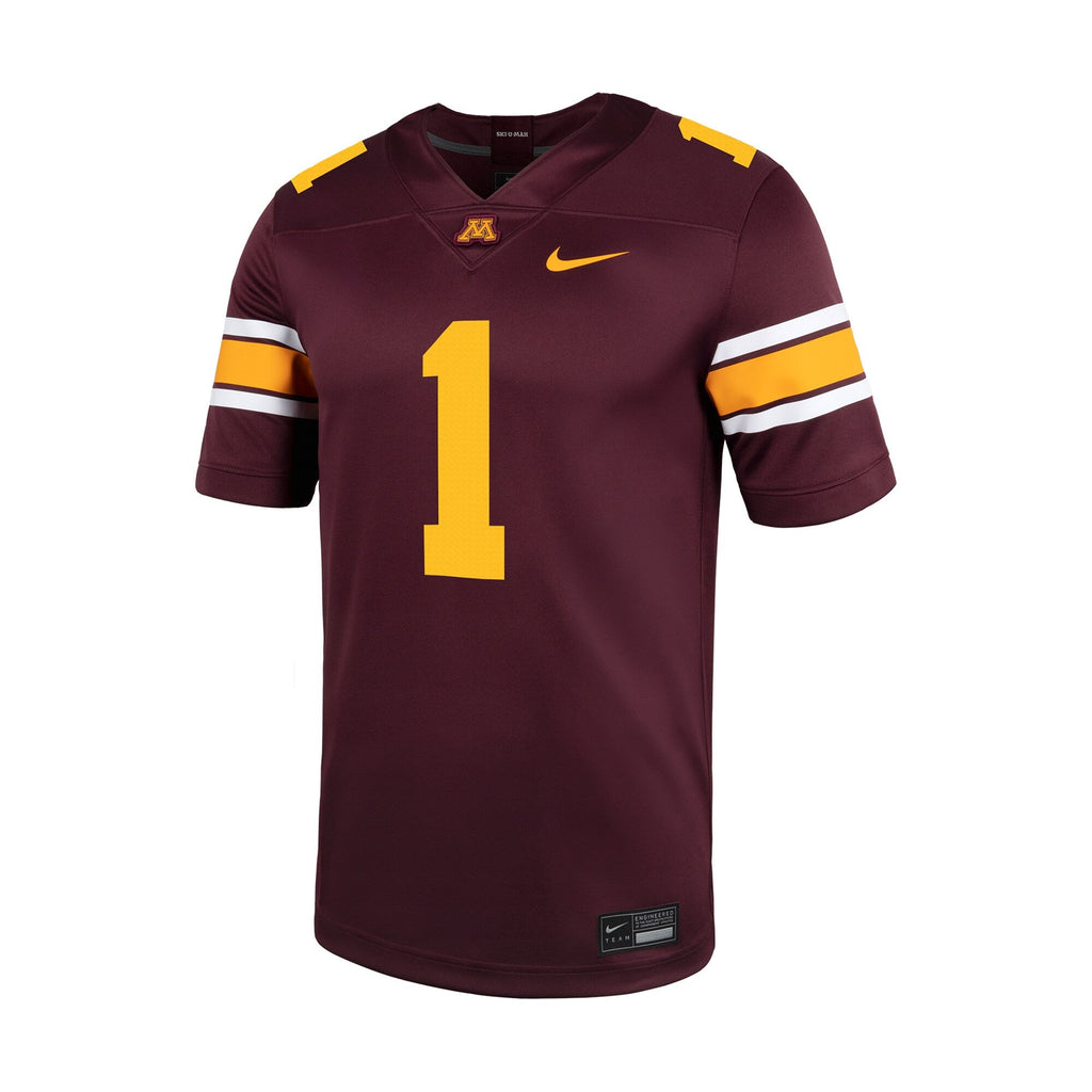 #1 Maroon Minnesota Golden Gophers Untouchable Football Jersey