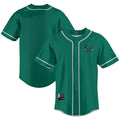 Binghamton Bearcats Lightweight Baseball Jersey - Green