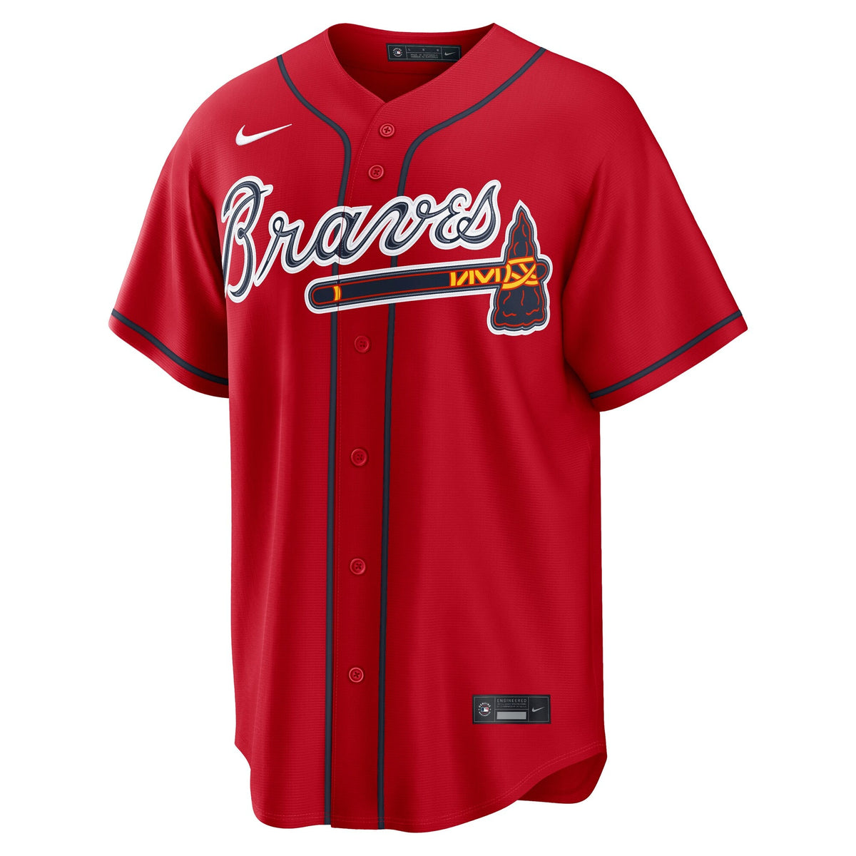 Atlanta Braves Matt Olson Red Alternate Replica Baseball Jersey