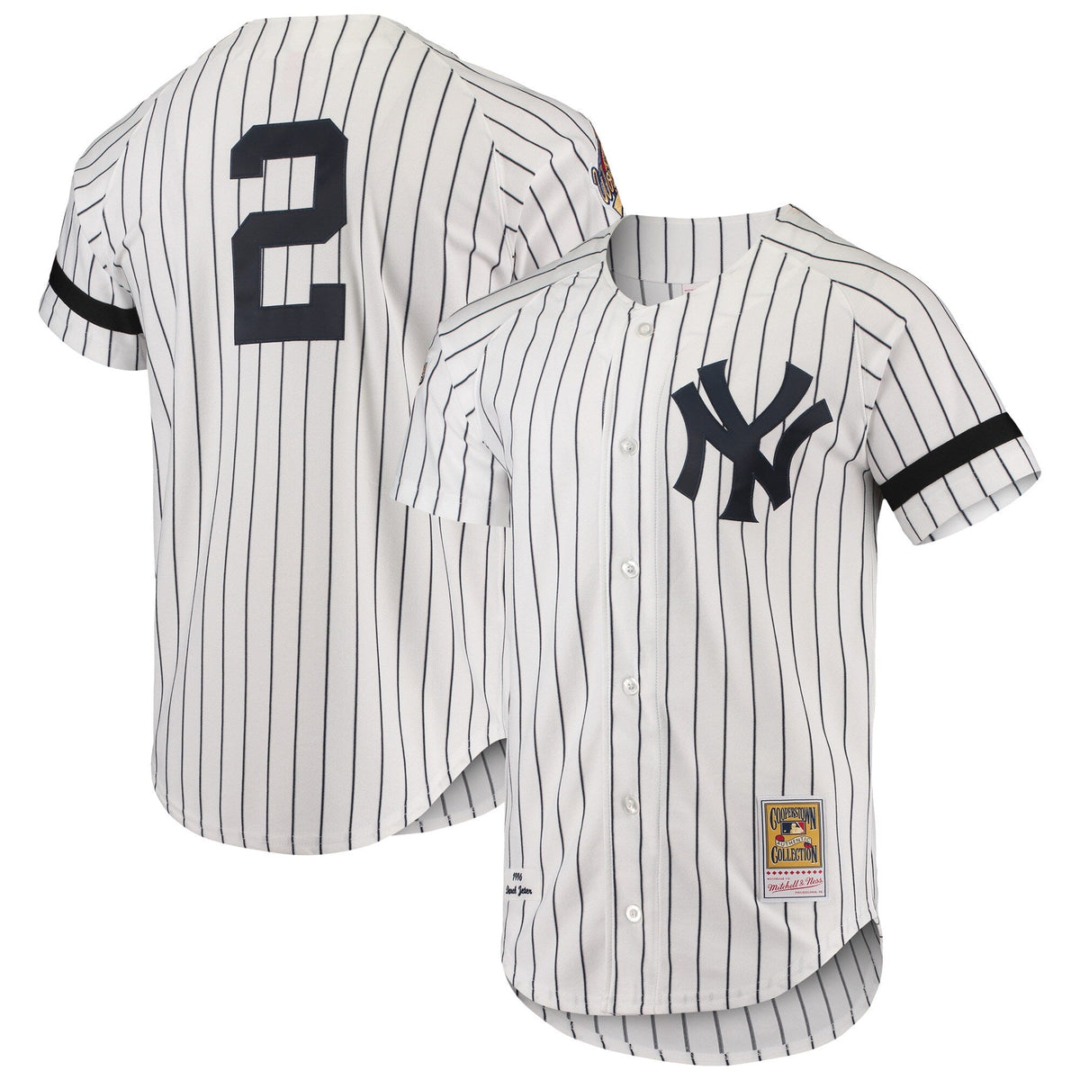 New York Yankees White Cooperstown Collection 1996 Home Baseball Jersey