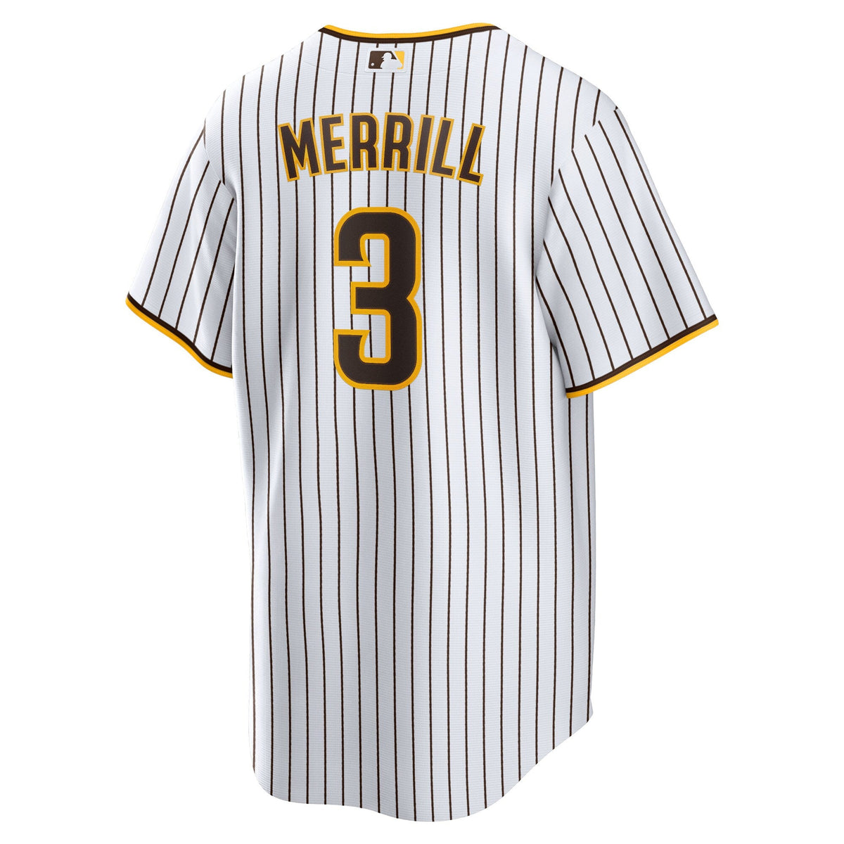 San Diego Padres Jackson Merrill White Home Replica Baseball Jersey