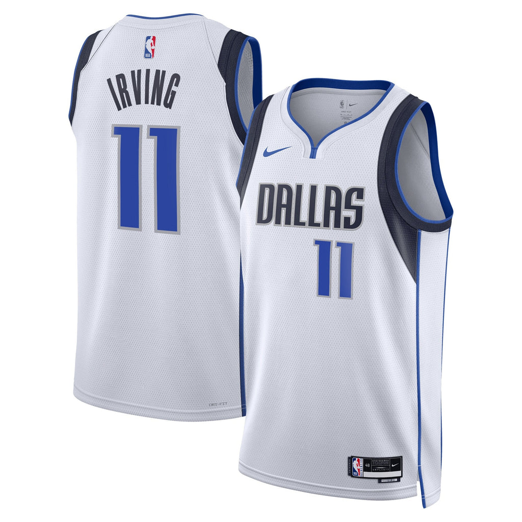 Dallas Mavericks Association Edition Swingman Jersey - White - Kyrie Irving