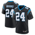 Carolina Panthers Jonathon Brooks Black Game Football Jersey