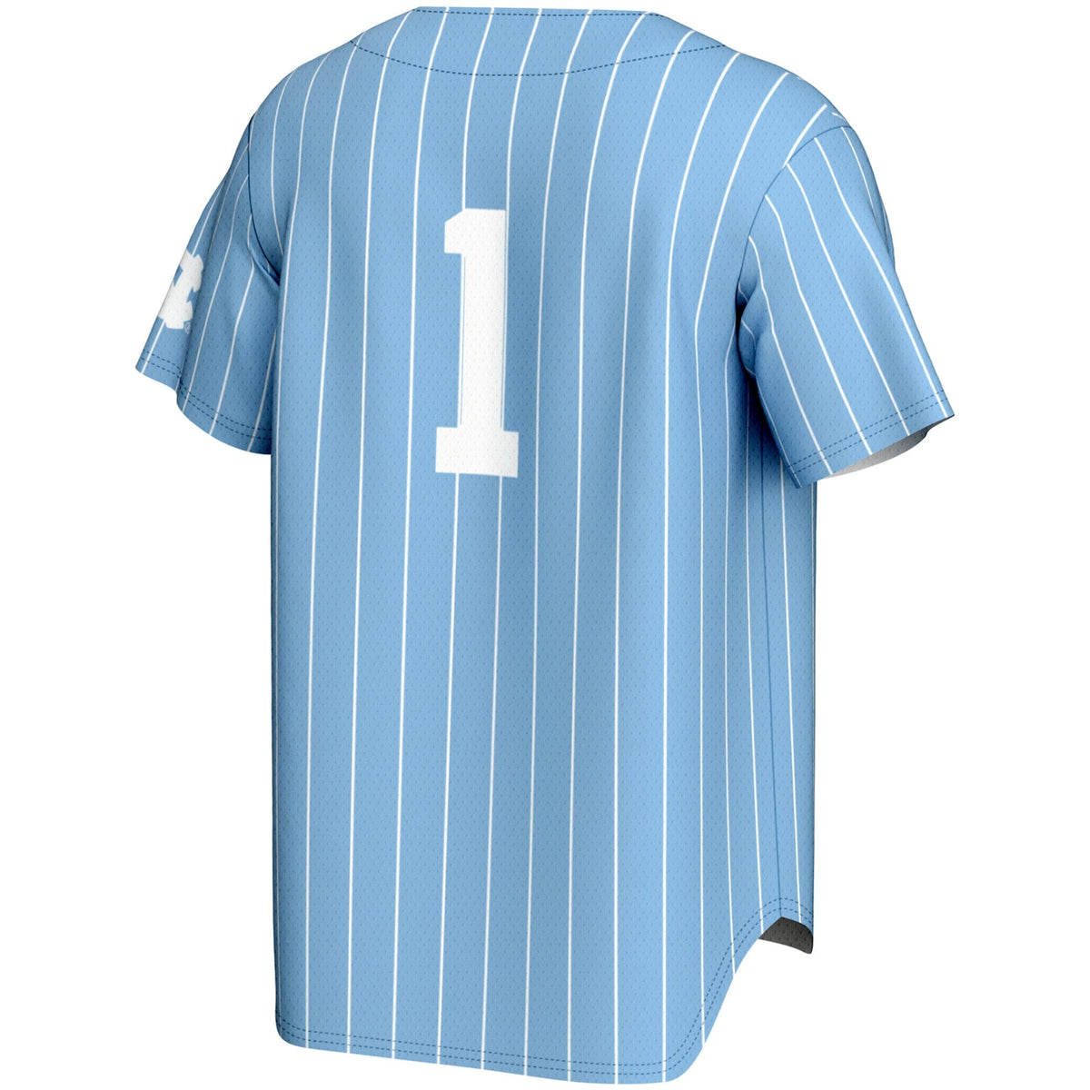 #1 Carolina Blue North Carolina Tar Heels Lightweight Baseball Jersey
