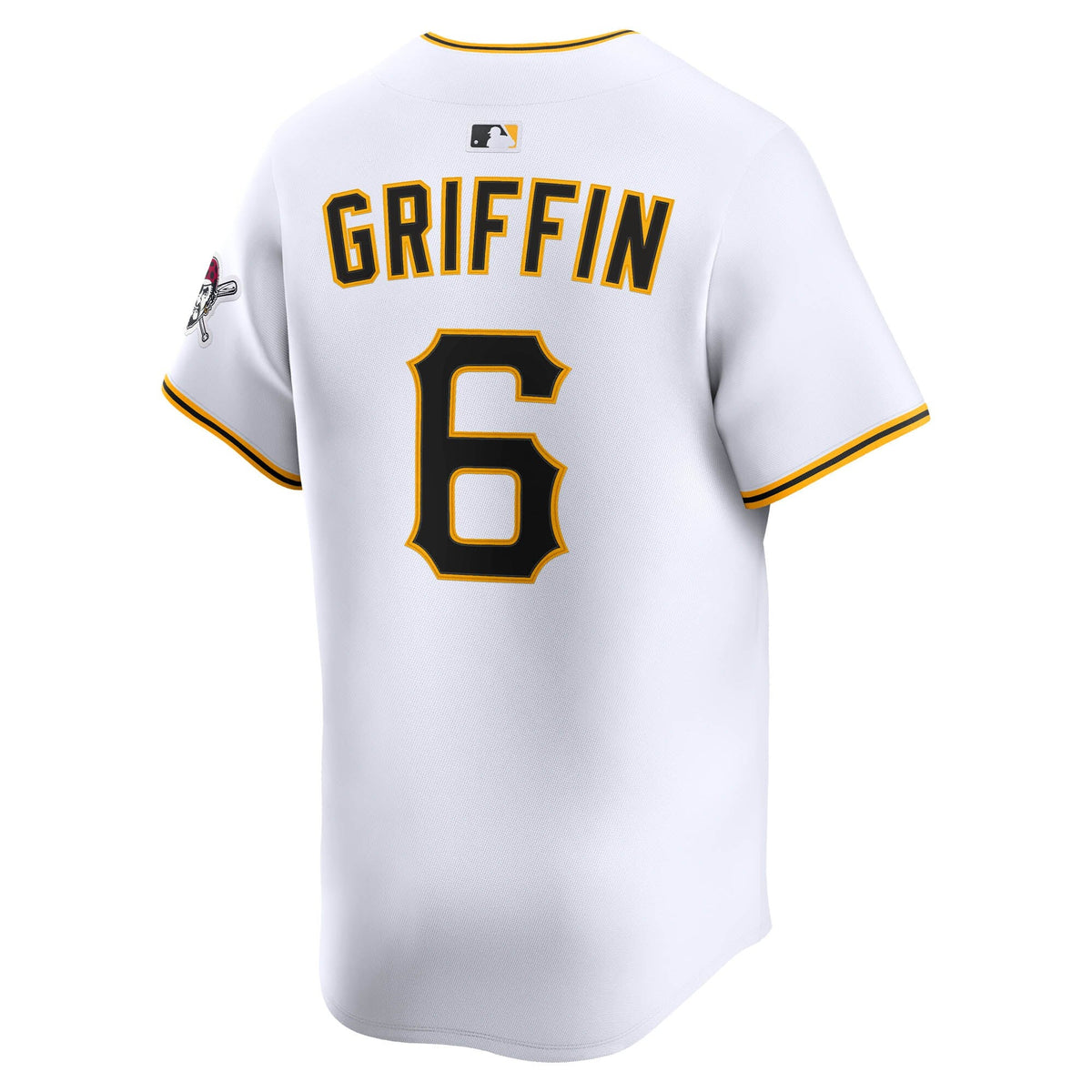 Pittsburgh Pirates Konnor Griffin White Home Limited Baseball Jersey