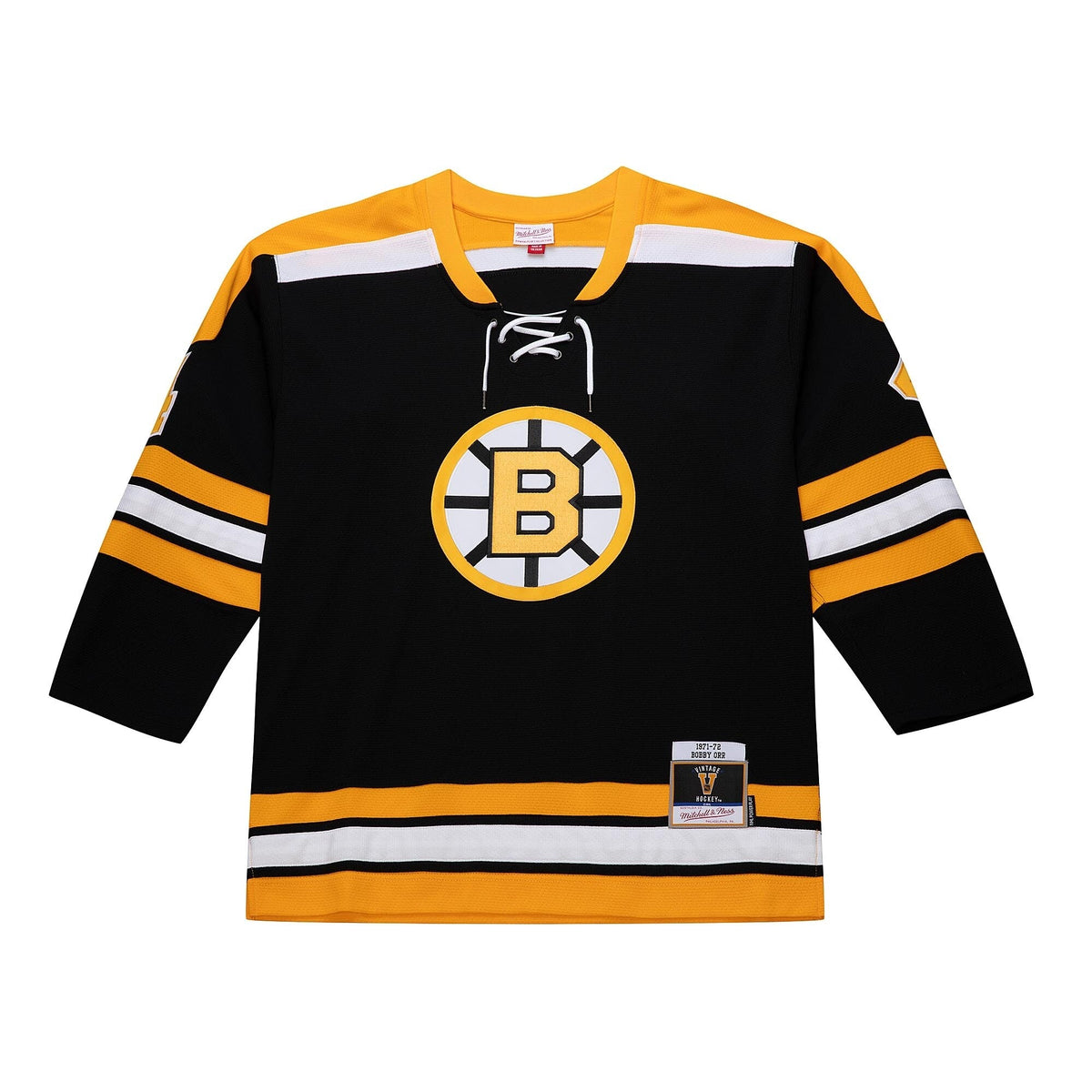 Boston Bruins Bobby Orr Black Big & Tall 1971/72 Blue Line 2.0 Jersey