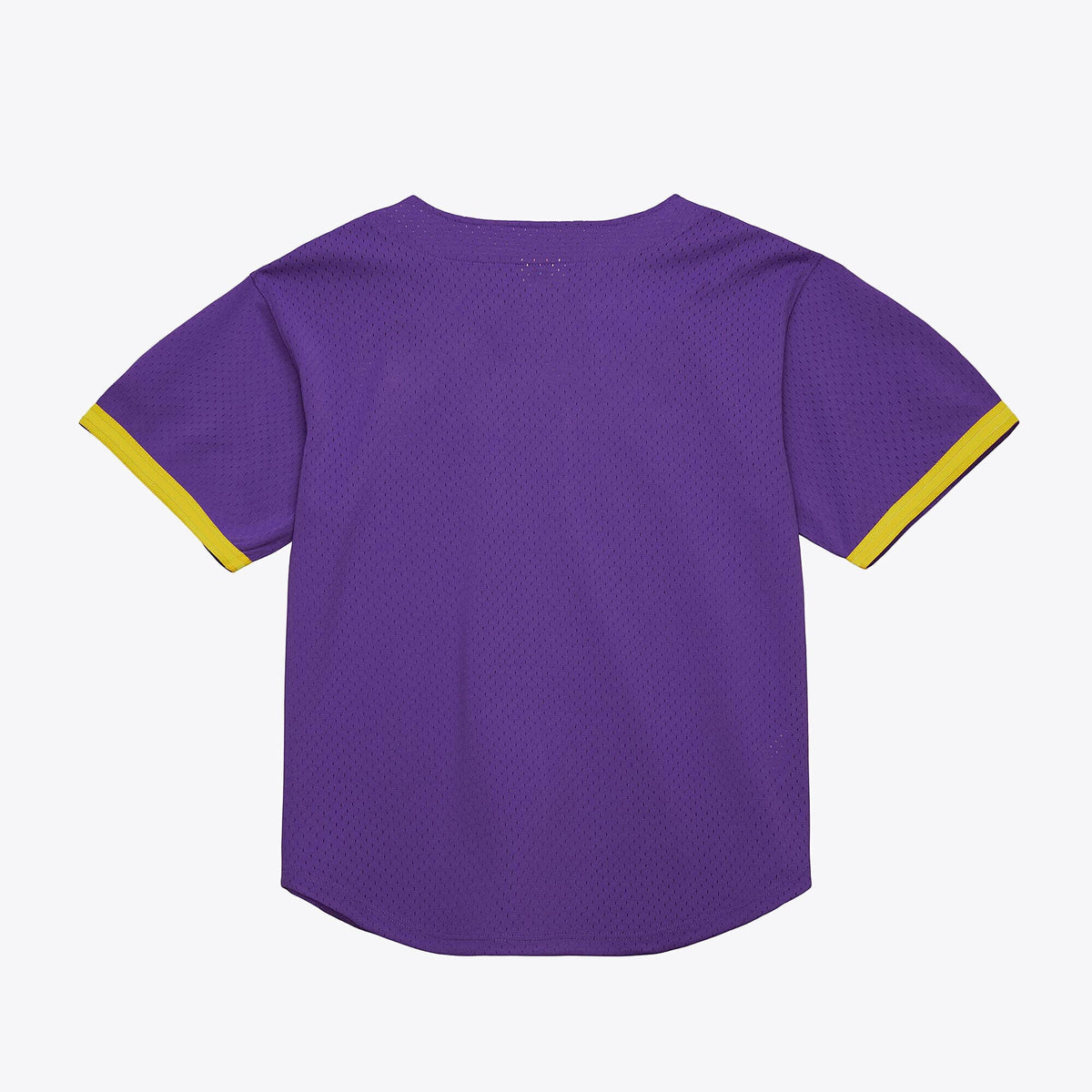 Purple LSU Tigers Mesh Button-Up Batting Practice Baseball Jersey