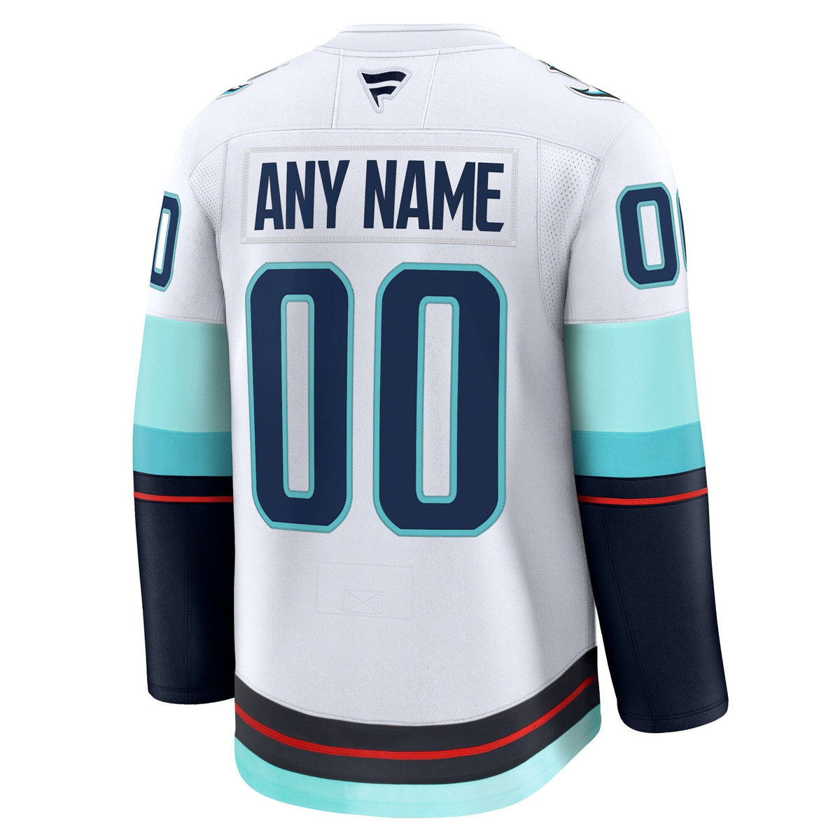 Seattle Kraken White Away Premium Custom Jersey