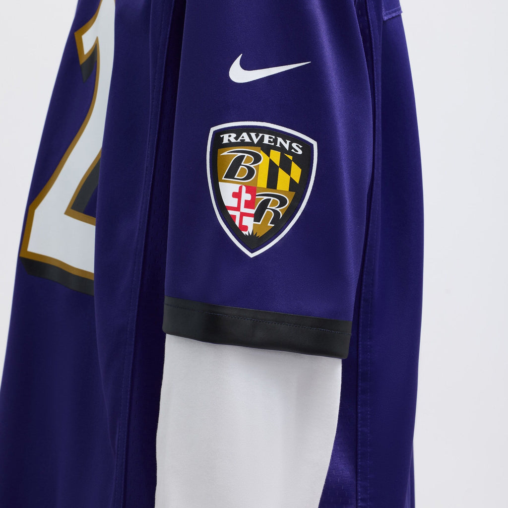 Baltimore Ravens Derrick Henry Purple Game Player Football Jersey