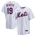 New York Mets Bo Bichette White Home Replica Baseball Jersey