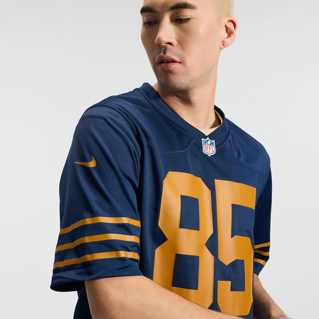 Green Bay Packers Tucker Kraft Navy Alternate Game Football Jersey