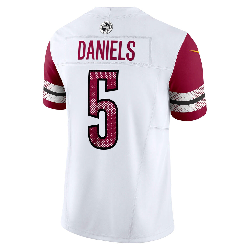 Washington Commanders Jayden Daniels White Vapor F.U.S.E. Limited Football Jersey
