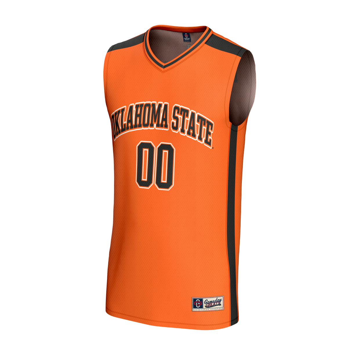 Oklahoma State Cowboys Lightweight Collegiate Basketball NIL Pick-A-Player Fashion Jersey - Orange