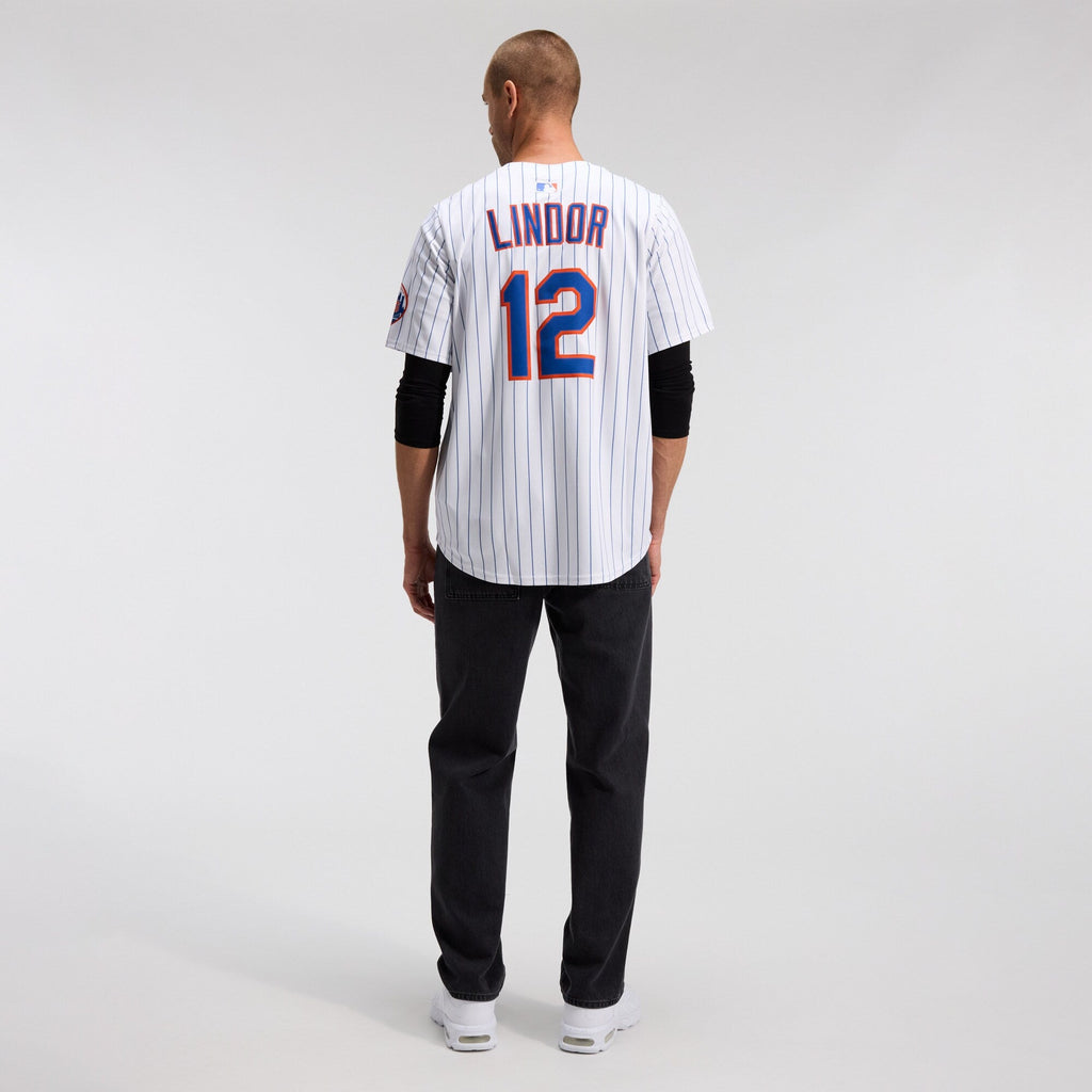 New York Mets Francisco Lindor White Home Limited Baseball Jersey