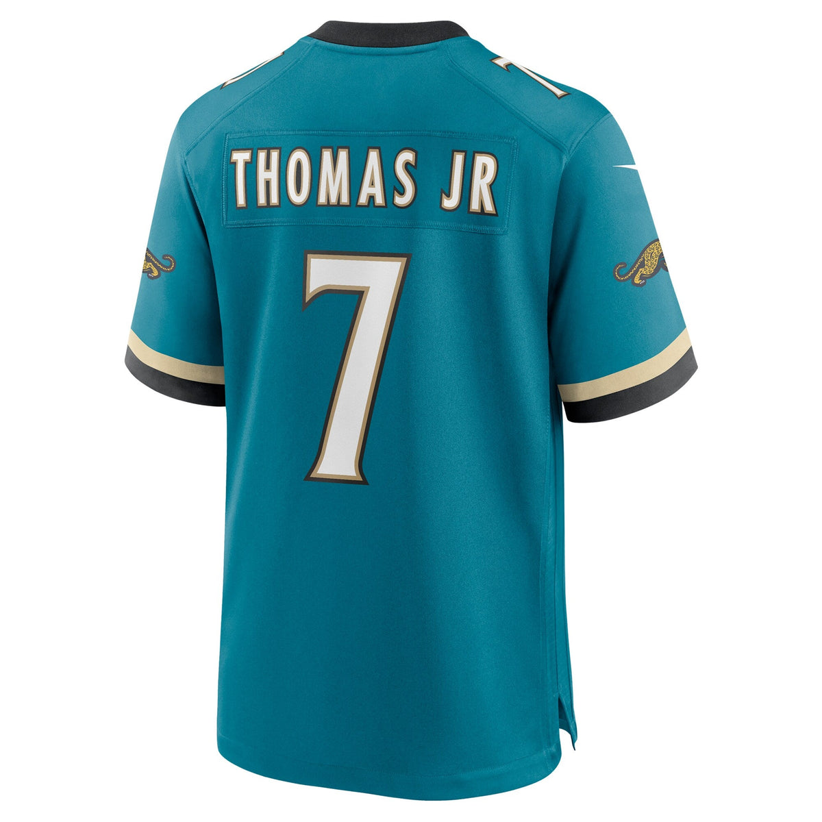 Jacksonville Jaguars Brian Thomas Jr. Teal Alternate Game Football Jersey