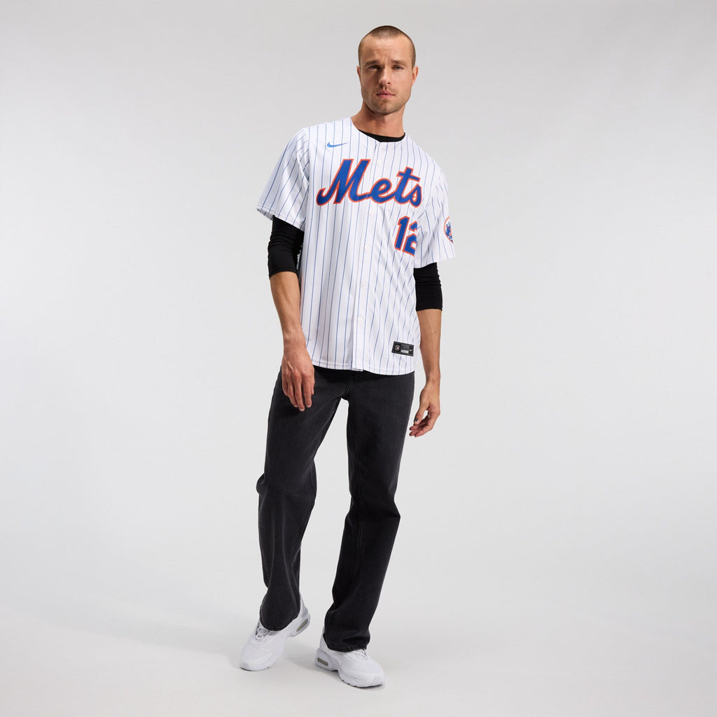 New York Mets Francisco Lindor White Home Limited Baseball Jersey