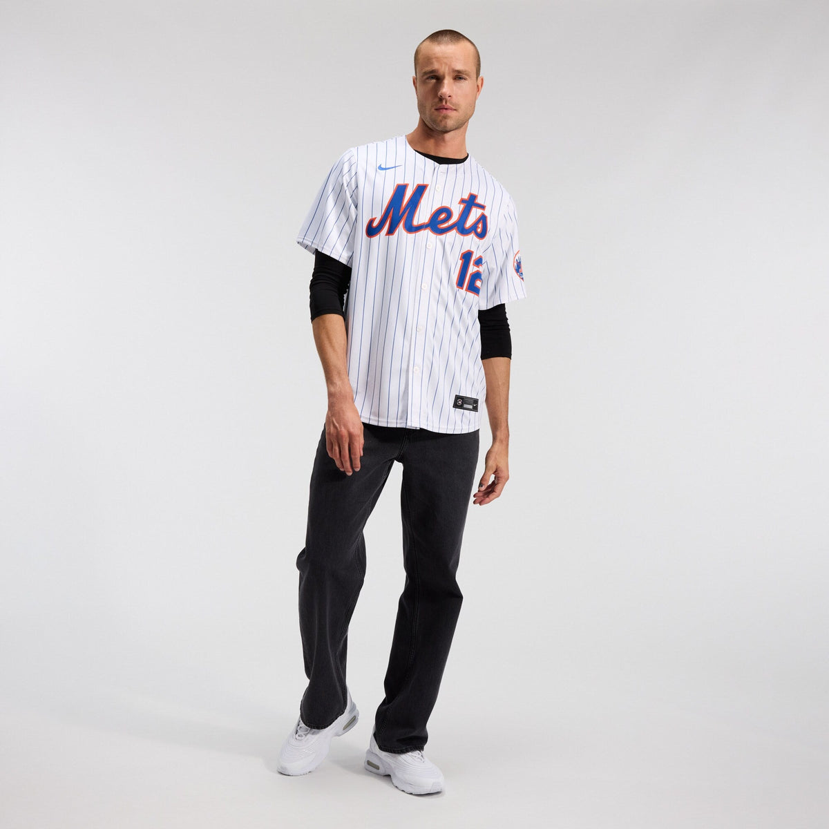 New York Mets Francisco Lindor White Home Limited Baseball Jersey