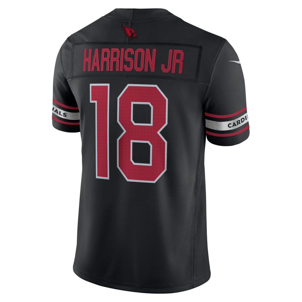 Arizona Cardinals Marvin Harrison Jr. Black Alternate Vapor F.U.S.E. Stitched Limited Football Jersey