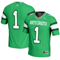 #1 North Dakota Endzone Football Jersey - Kelly Green