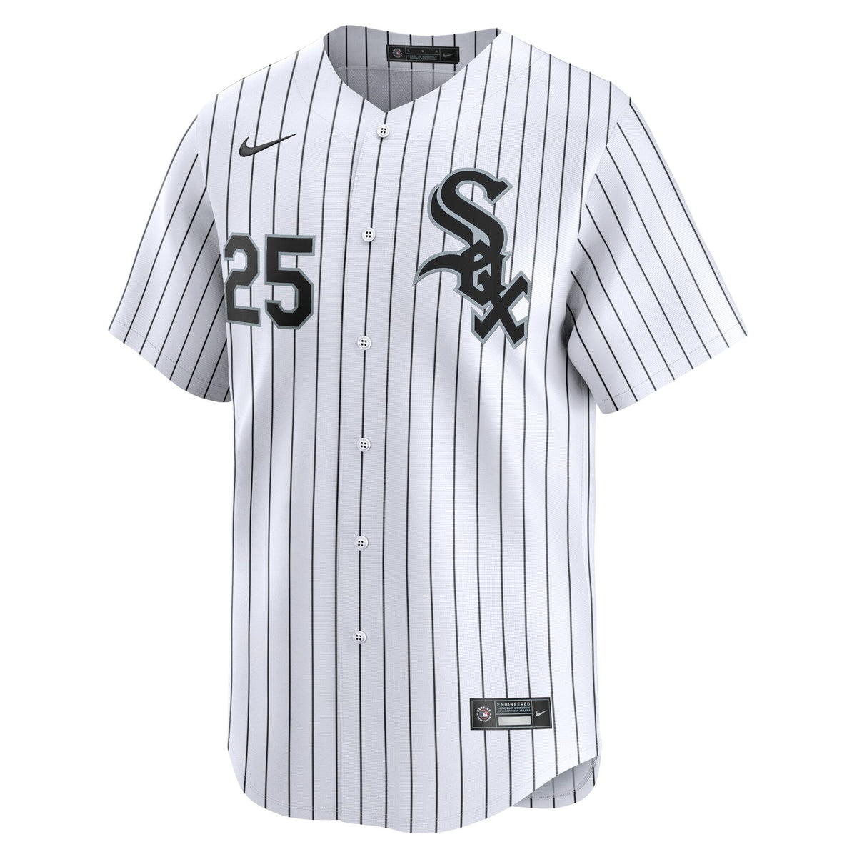 Chicago White Sox Andrew Vaughn White Home Limited Player Baseball Jersey