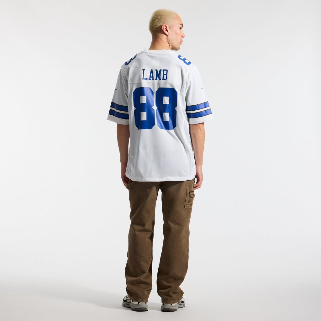 Dallas Cowboys CeeDee Lamb White Game Team Football Jersey