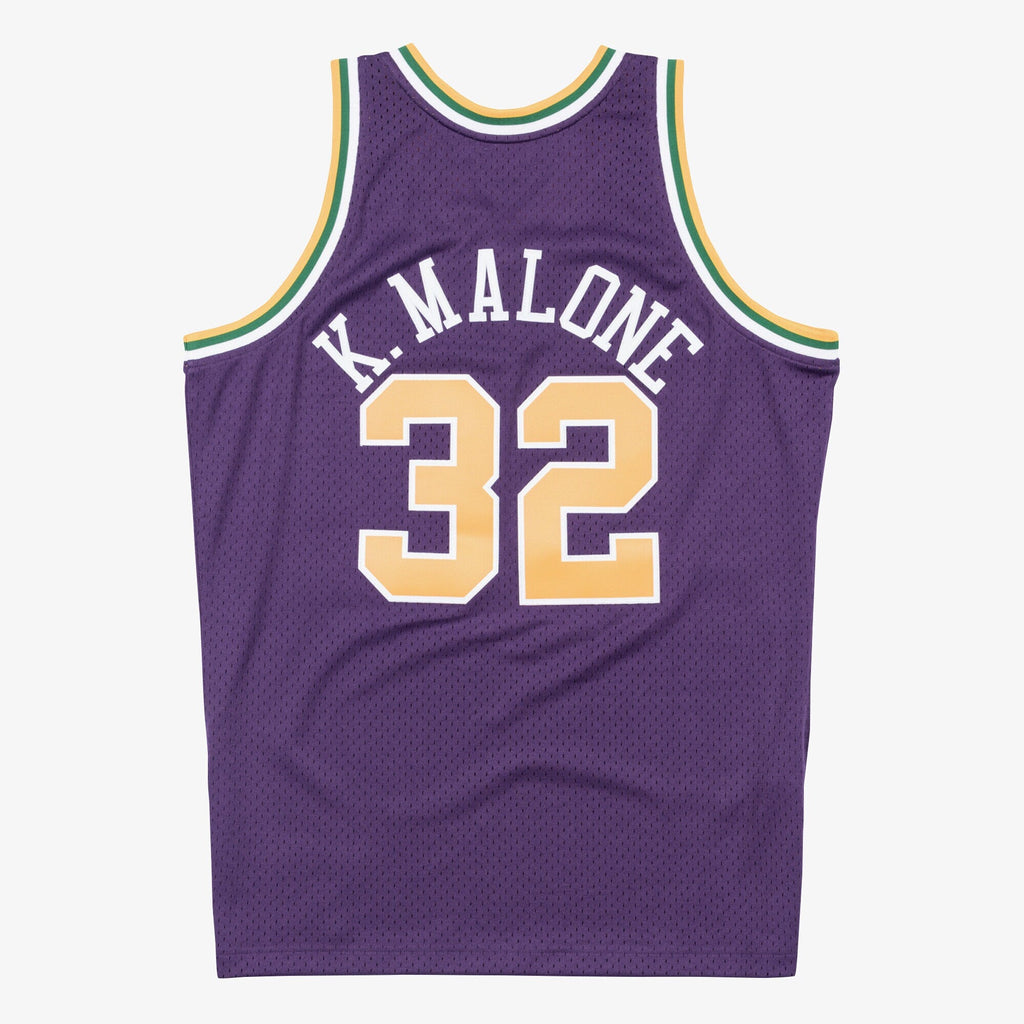 Utah Jazz Swingman Jersey Karl Malone 1991-92