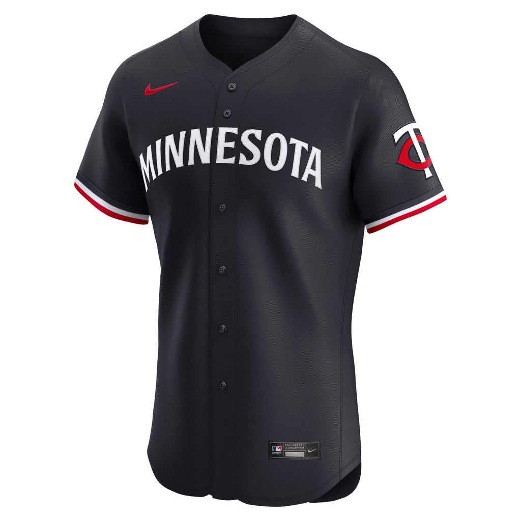 Minnesota Twins Navy Alternate 2 Elite Baseball Jersey
