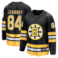 Boston Bruins Tanner Jeannot Black Home Breakaway Player Hockey Jersey
