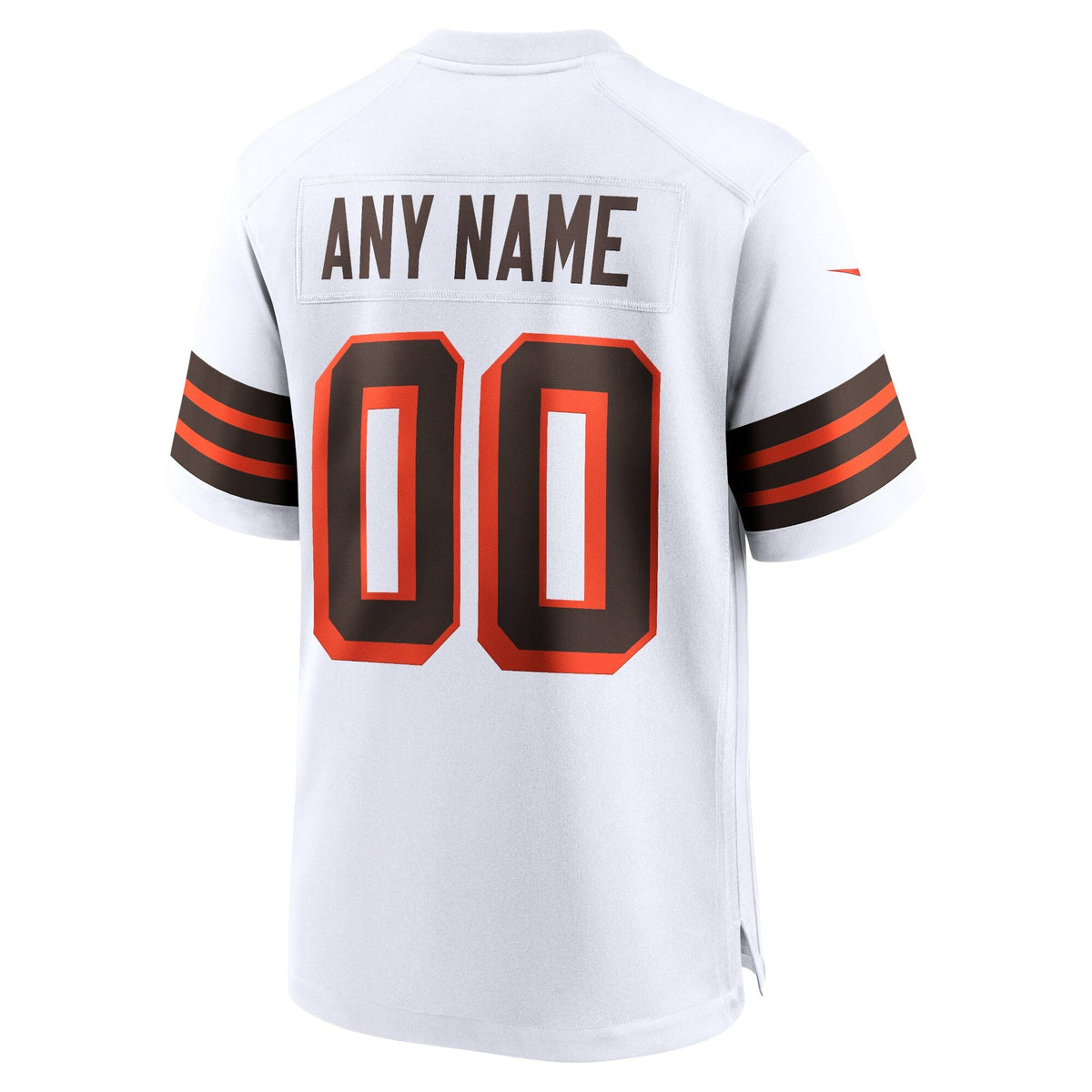 Cleveland Browns White 1946 Collection Alternate Custom Football Jersey