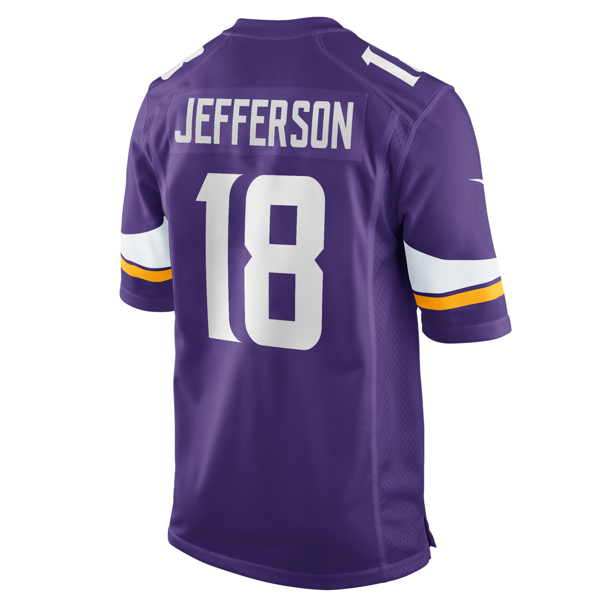 Minnesota Vikings Justin Jefferson Purple Player Game Football Jersey