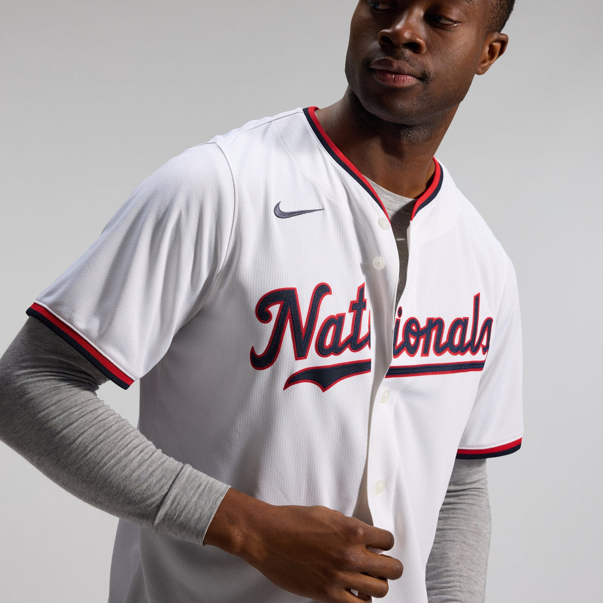 Washington Nationals White Home Limited Baseball Jersey