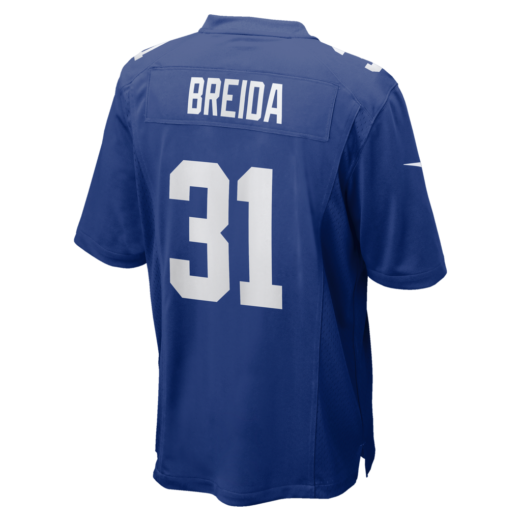 New York Giants Matt Breida Royal Game Football Jersey