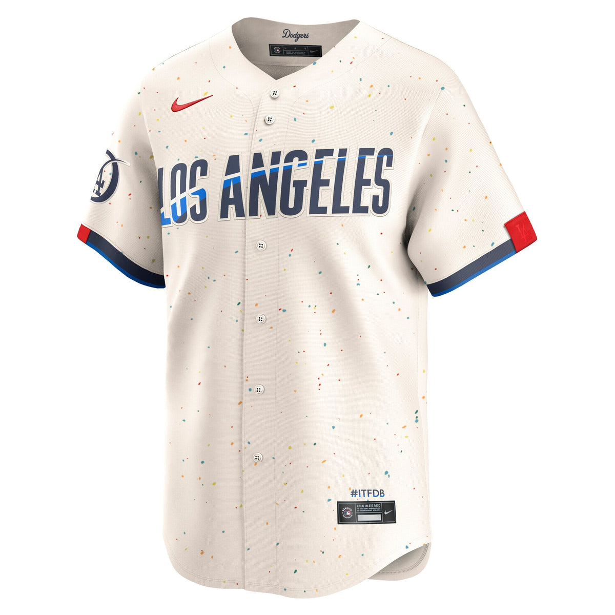 Los Angeles Dodgers Cream City Connect Limited Baseball Jersey