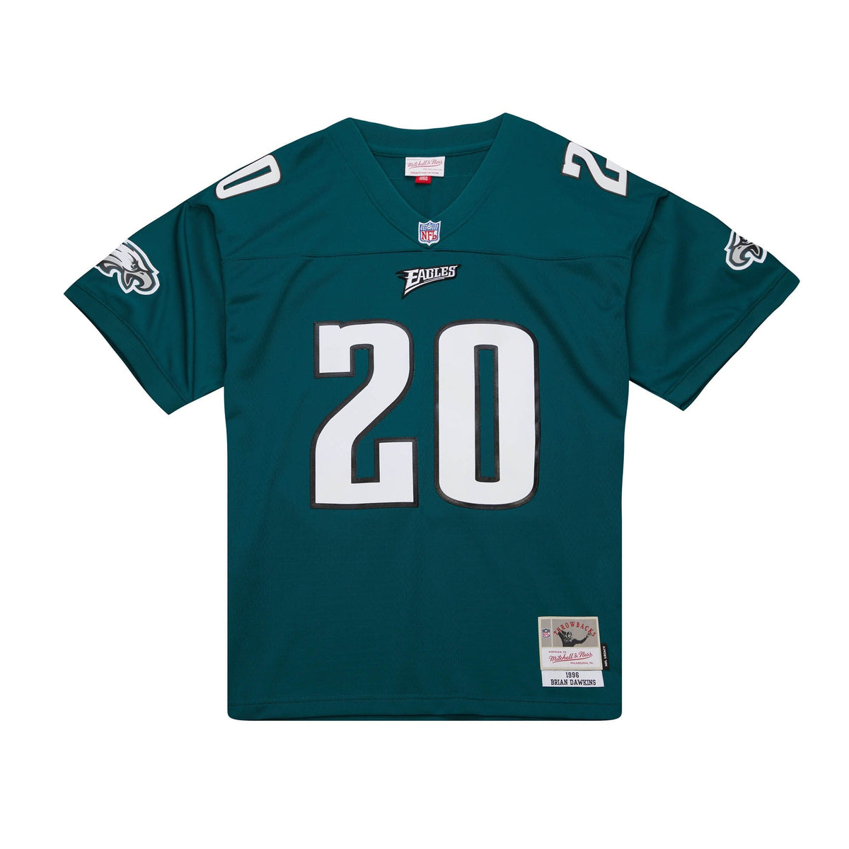 Philadelphia Eagles Brian Dawkins Green Legacy Replica Football Jersey
