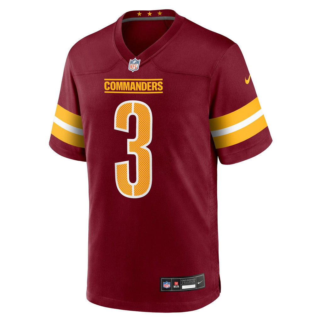 Washington Commanders Will Harris Burgundy Team Game Football Jersey
