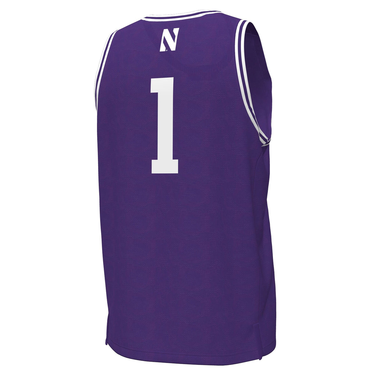 #1 Northwestern Wildcats Replica Basketball Jersey - Purple