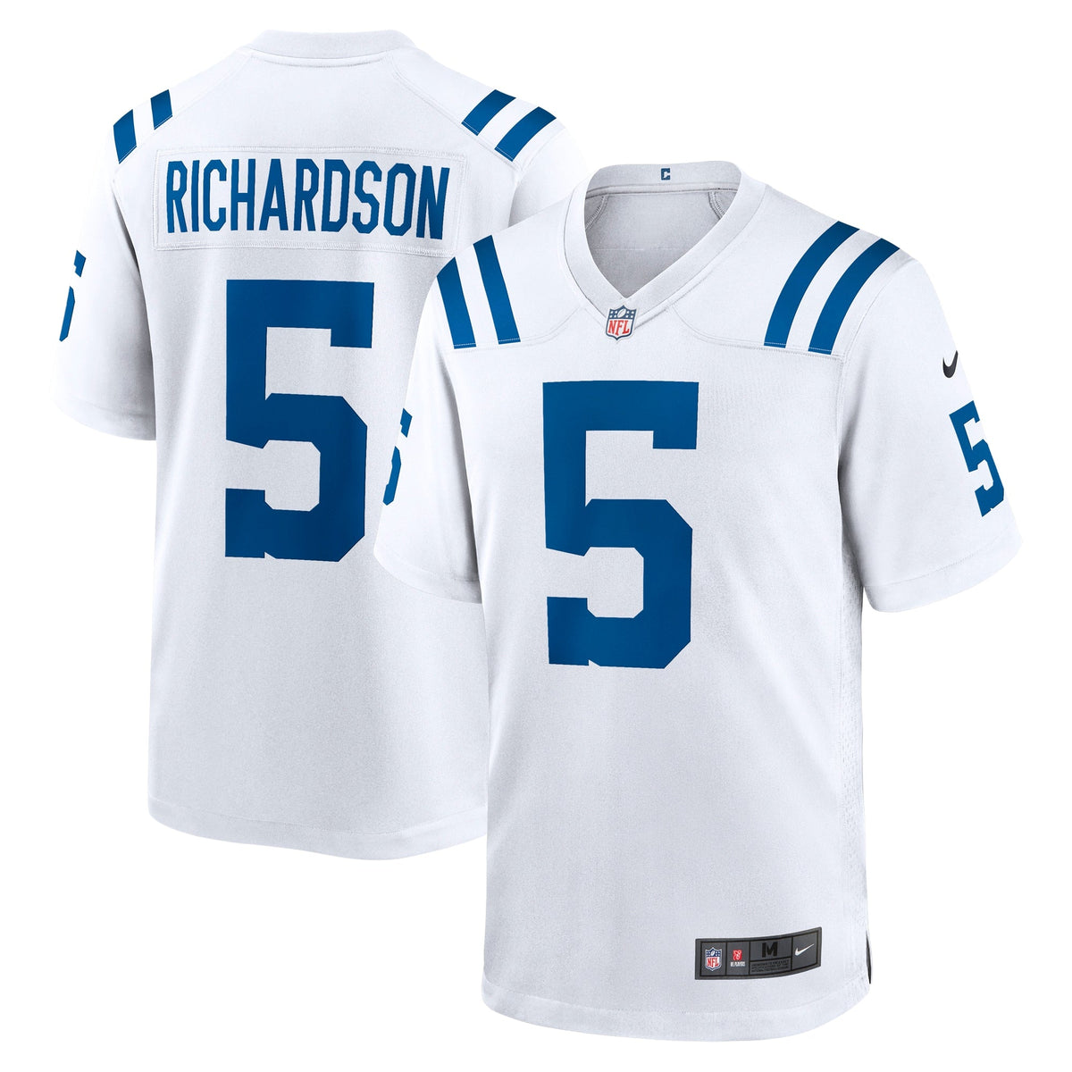 Indianapolis Colts Anthony Richardson White Game Football Jersey