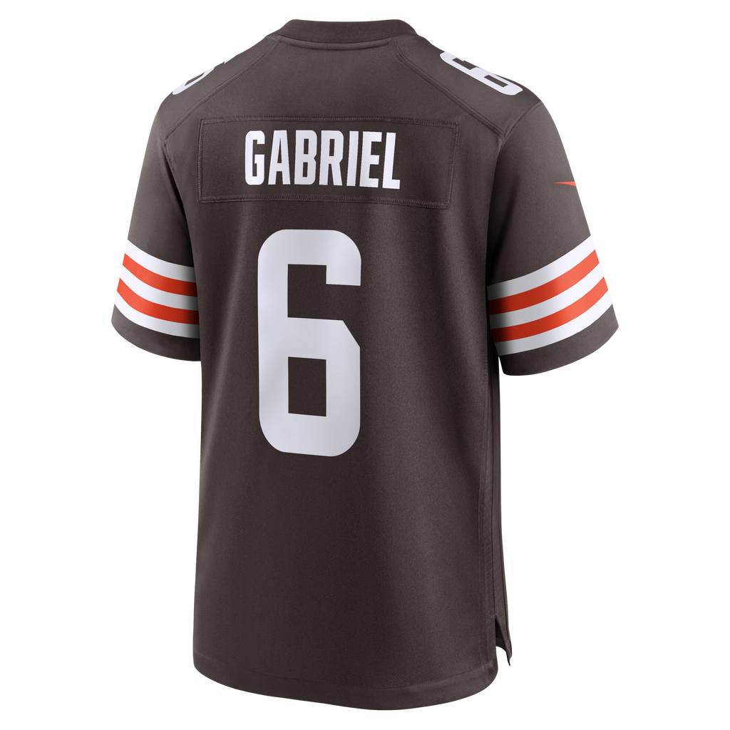 Cleveland Browns Dillon Gabriel Brown Team Game Football Jersey